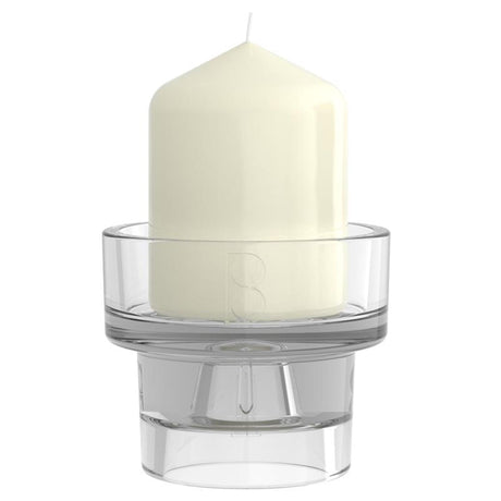 Bolsius glas multiholder rund