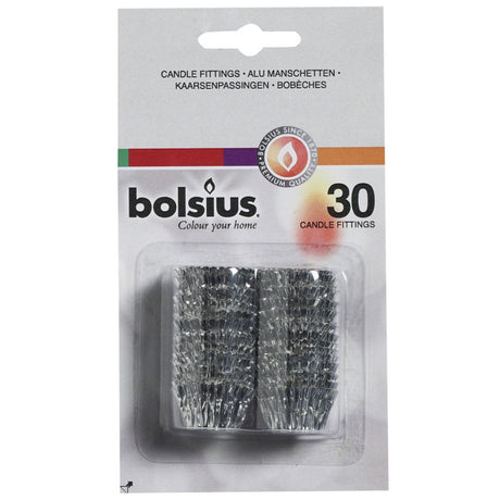 Bolsius stearinlyspasning blister af 30 stk