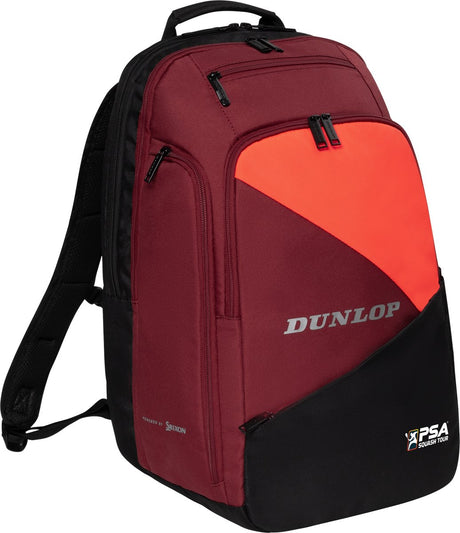 Dunlop - cx psa backpack- black red- squash tas