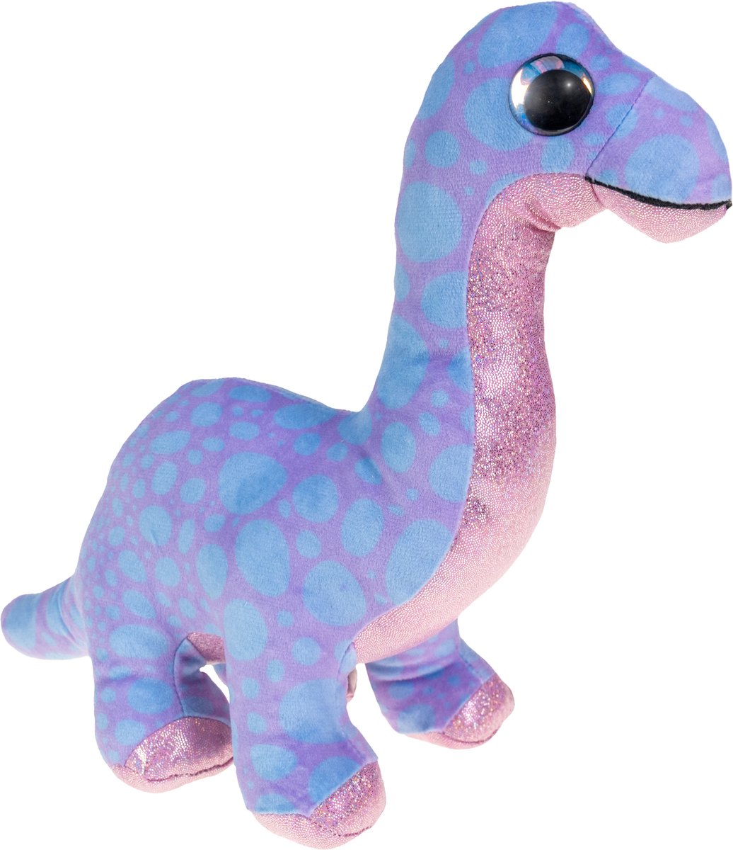 Lumo stjerner krammelegetøj dinosaur brontosaur 24cm plys legetøj.