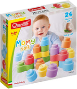 Quercetti Momy Soft Building Blocks, 24dlg.