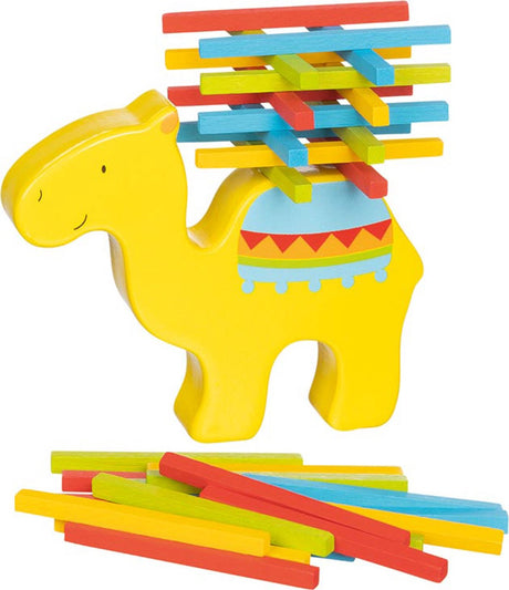 Goki balancerende kamel - balancespil - 61 dele - træ - 5 år