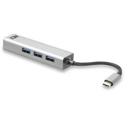Abi USB-C hub act ac7055 grå 0,15 m