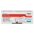 Inkjet og tonerpatron oki 43381907 cyaan 2.000 sider
