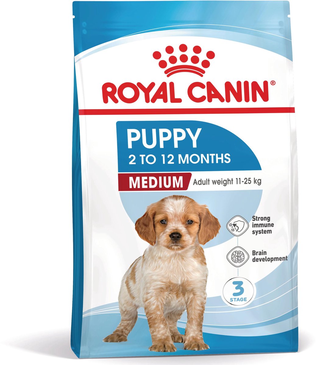 Royal canin hvalp medium - 4 kg - hundefoder