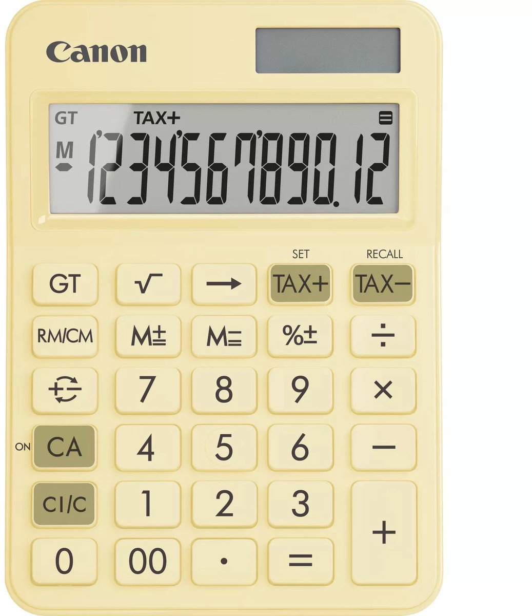 Canon lommeregner ls-125kb gul | 1 stk
