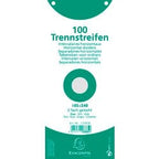 Geperforeerde karton tabbladen exacompta 1200 grijs 105 x 240 mm