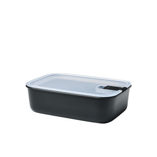Mepal madopbevaringsboks easyclip 1500 ml - nordisk sort | 2 stk