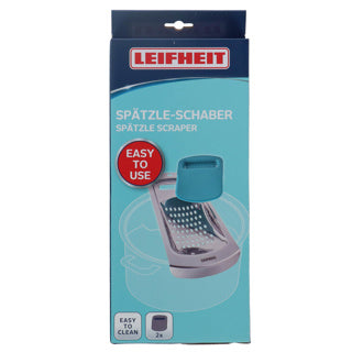 Leifheit spaetzle pasta rivejern - rustfrit stål