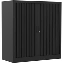 Roldeurkast chs105100 zwart 100 x 45 x 105 cm