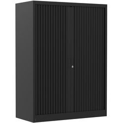 Roldeurkast chs135100 zwart 100 x 45 x 135 cm