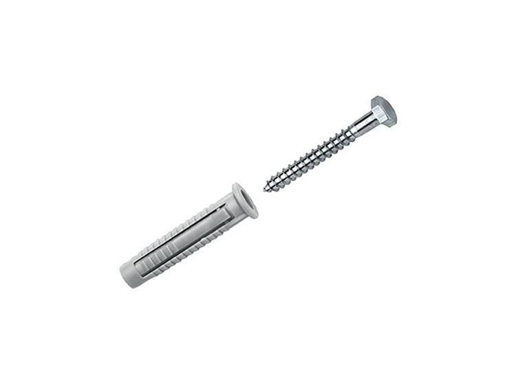 Celo 1047068 - nylonstik fx10 med trægevindbolt 7x65 5 stk. | 1 stk