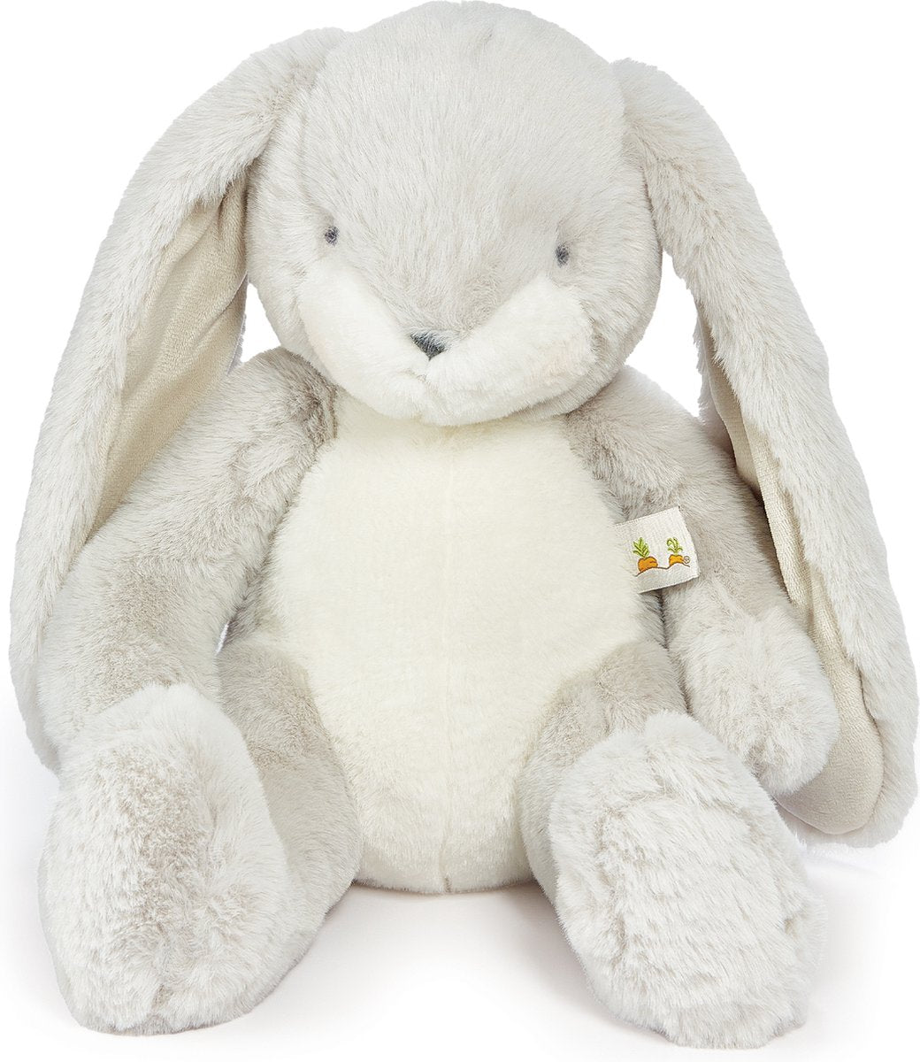 Bunnies by the bay nibble rabbit - krammetøj - broderede detaljer - 38 cm - grå