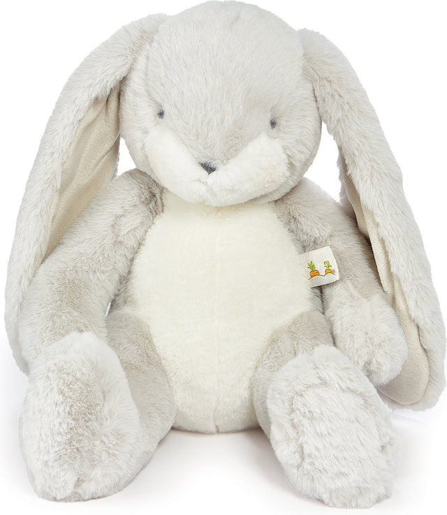 Bunnies by the bay nibble rabbit - krammetøj - broderede detaljer - 38 cm - grå