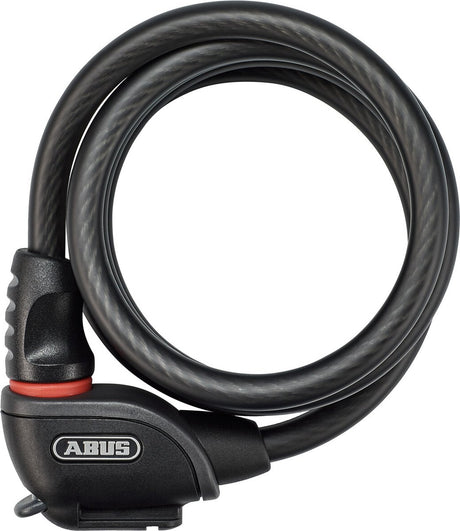 Abus Spiral Cable Lock Phantom 8950 180 Black - 180 cm