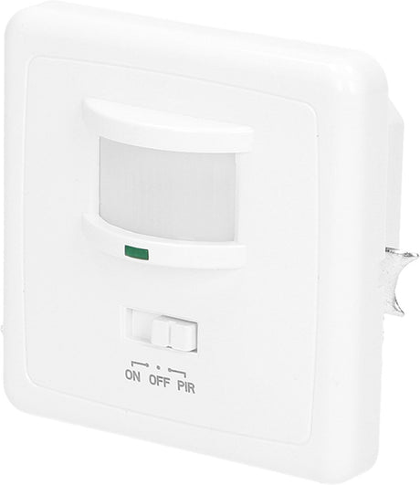 Orno pir bevægelsesdetektor - 160° detektion - vægmontering - 9 meter rækkevidde - 1200 watt - hvid