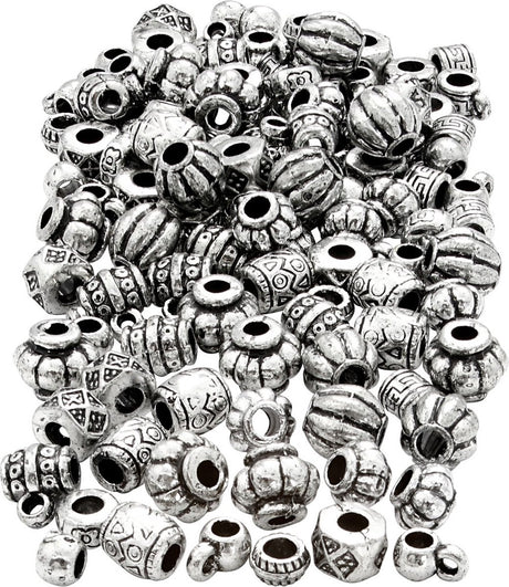Creativ virksomhed https: www.cchobby.nl beads-mix-size-7-11-mm-hole-size-3-mm-approx-400-piece-200-gr-1-box