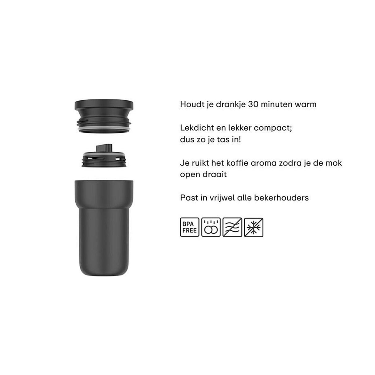Mepal rejsekrus 275ml nordisk salvie