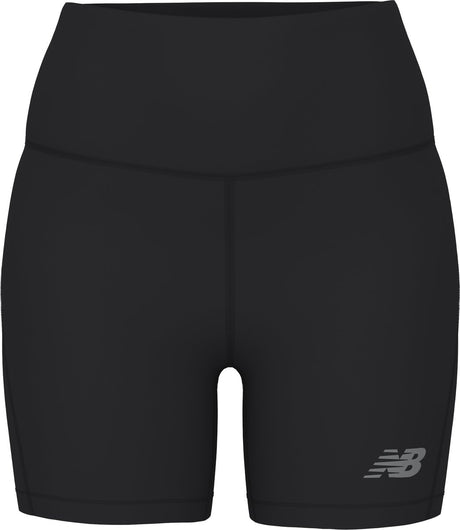 New balance sport fitted shorts 5 damesportsbukser - sorte