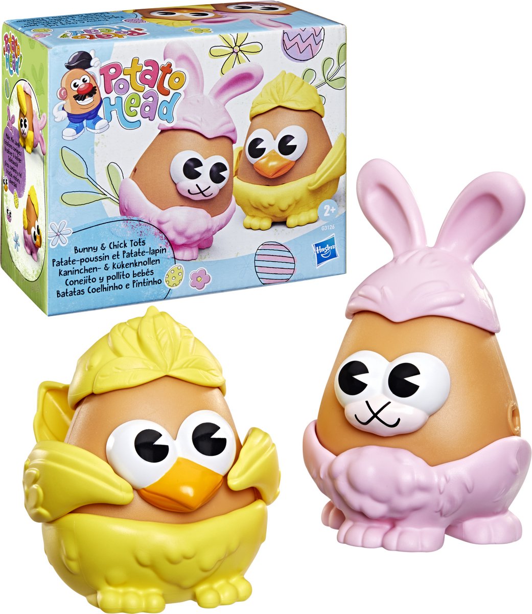 Kartoffelhoved påske figurer