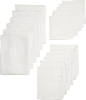 Meyco baby uni startsæt - 18-pak - hydrofil - hvid