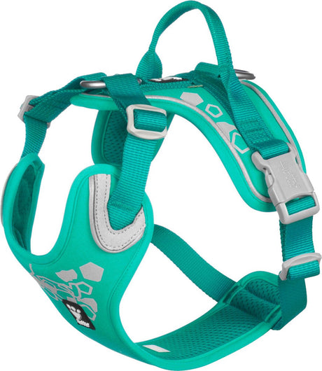 Hurtta - hondentuig - weekend warrior - harness voor honden - kleur: peacock - 40-45 cm s