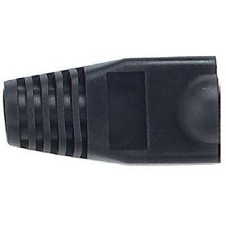 Udstyr 151178 kabelstøvle til rj-45 stik 100 stk, sort