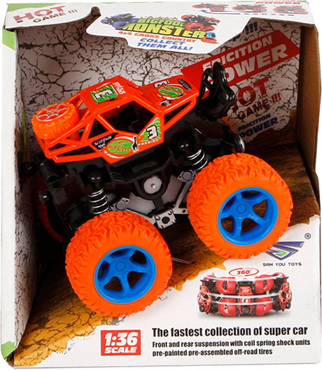 Legetøj Amsterdam monster truck bigfoot junior 9 cm orange