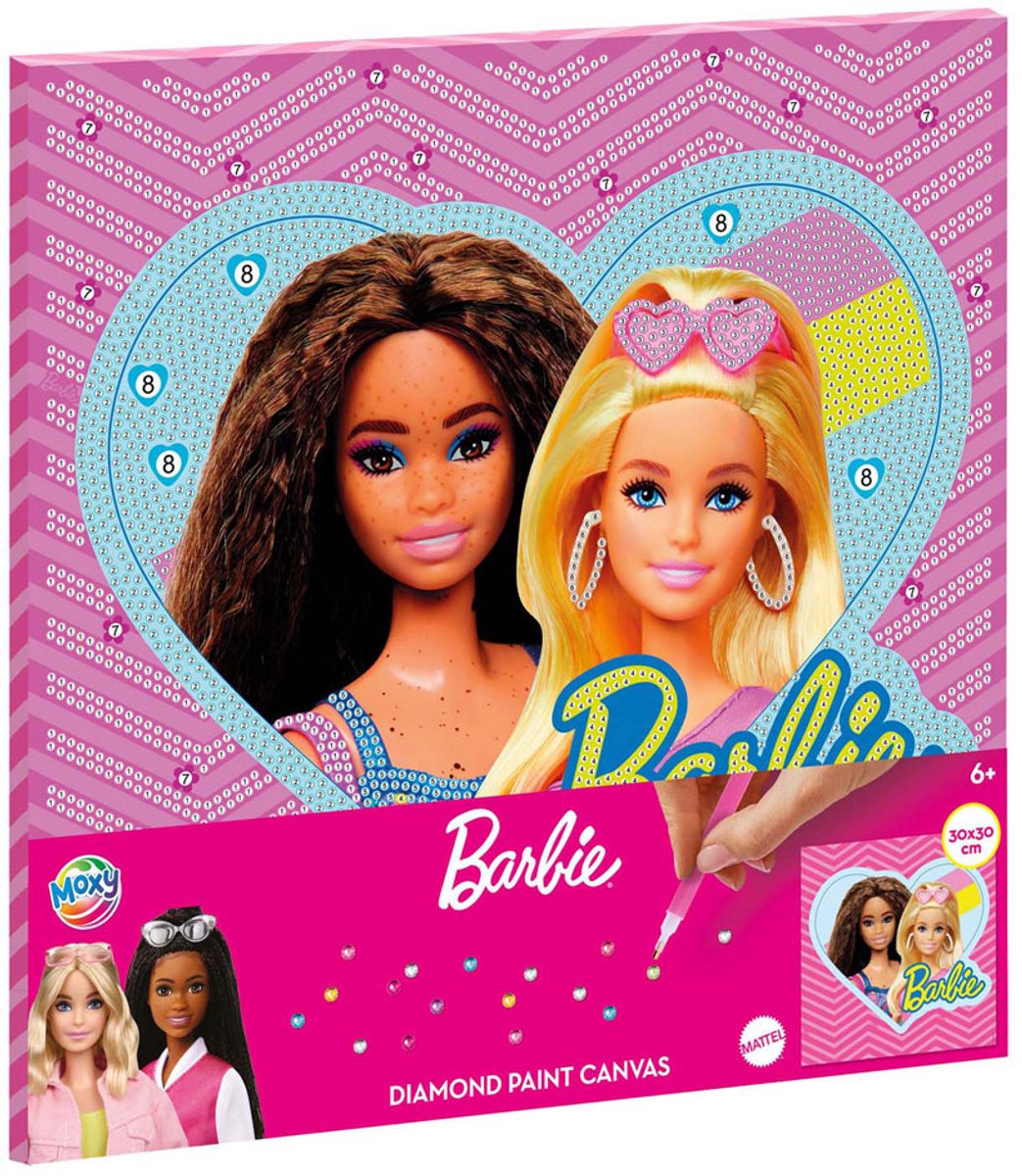 Moxy diamantmaleri lærred barbie