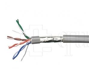 Udstyr 403421 cat.5e massivt kobberkabel f utp 4p24 100m