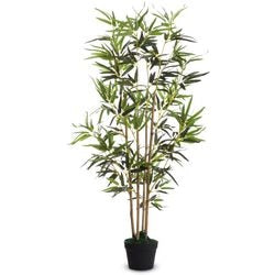 Kunstig plante måler bambusgrøn 160 cm