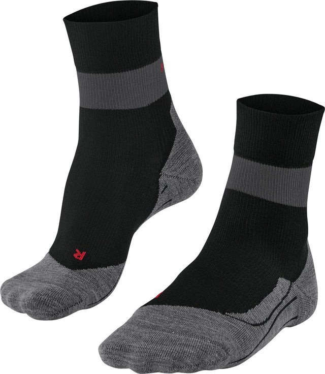 Falke ru stabiliserende med kompression lyocell funktionelt materiale løbestrømper herre sorte - str. 39-41