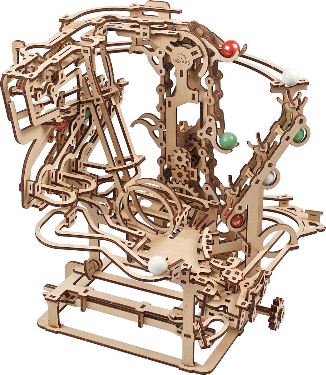 Ugears træ 3D model - marmorbane 400 stk