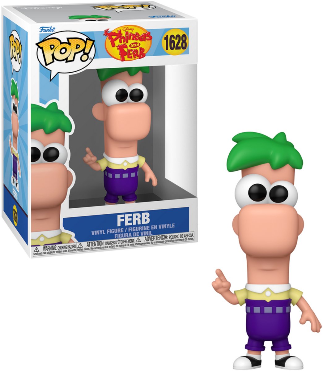 Funko pop! disney: phineas og ferb - ferb #1628