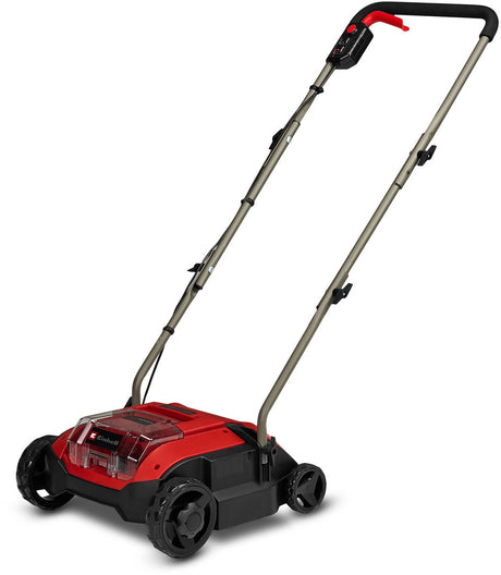 Einhell batteri opdrivningslufter GC-SC 18 28 ds li solo - power x-change - 18 v li-ion - arbejdsbredde: 28 cm - 12 knive - ekskl. batteri og oplader