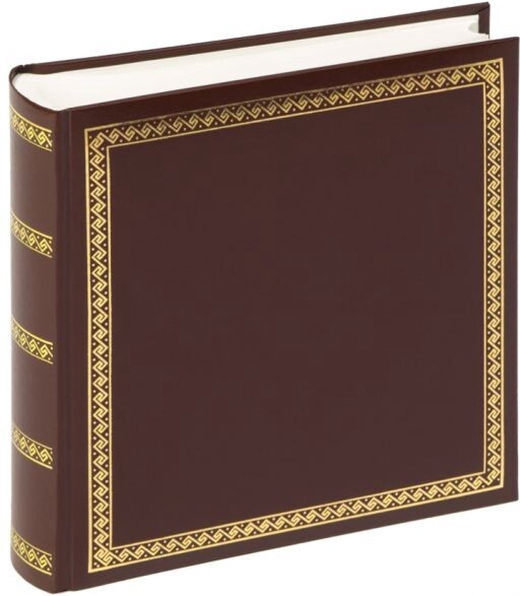 Walther mx-101-p das schicke dicke - klassisk album - format 29 x 32 cm - 100 hvide sider - brun