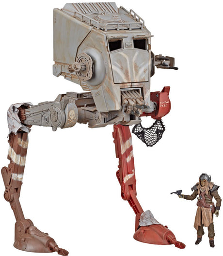 Hasbro star wars det mandaloriske vintagesamlingskøretøj at-st raider klatooinian køretøjer
