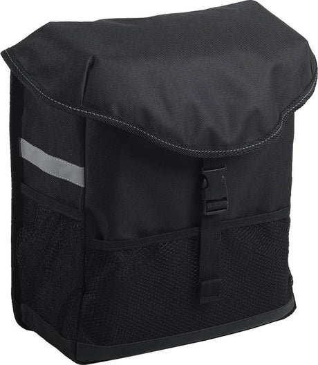 Willex enkelt campingtaske - enkelt cykeltaske - 10 liter - sort
