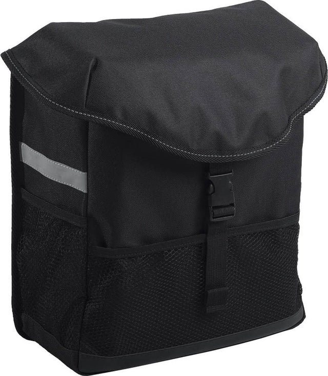 Willex enkelt campingtaske - enkelt cykeltaske - 10 liter - sort