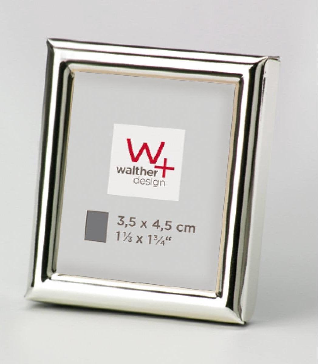 Walther design chloe - fotoramme - fotostørrelse 3,5 x 4,5 cm - sølv