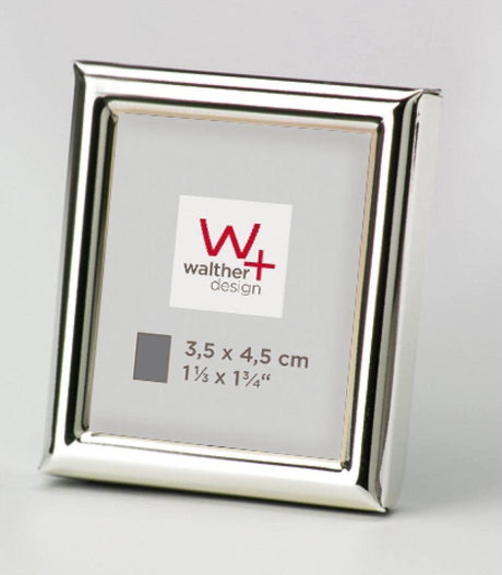 Walther design chloe - fotoramme - fotostørrelse 3,5 x 4,5 cm - sølv