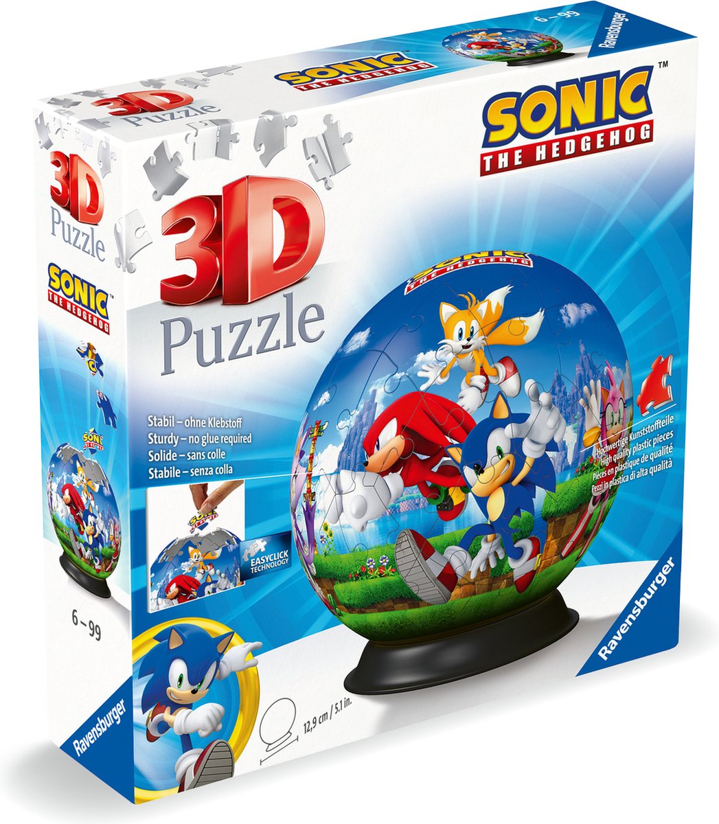 Ravensburger Sonic the Hedgehog - 3D-puslespil