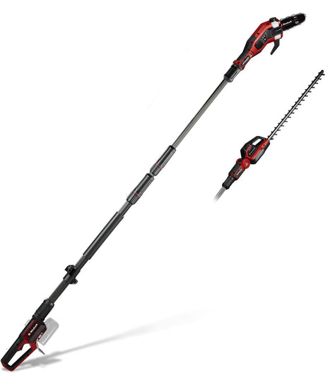 Einhell professionelt batteri have multiværktøj GP-HC 18 5020 Li T BL-Solo (rød sort, batteri og oplader medfølger ikke)