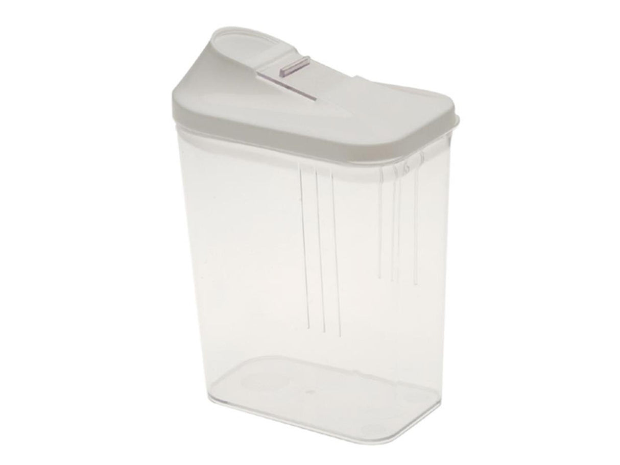 Keeper shaker 1,5l 11,5x7x21cm hvid gennemsigtig