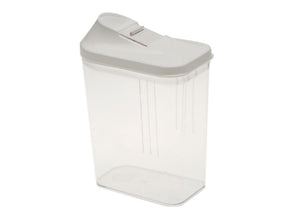 Keeper shaker 1,5l 11,5x7x21cm hvid gennemsigtig