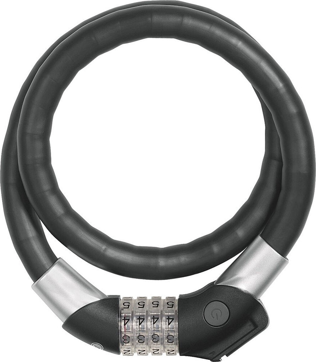 Abus Figur Lock Steel-O-Flex 1460 85 Sort 85 cm