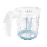 Keeper plastik målebæger anti-skrid 0,5l ã˜10,5x11,5cm nordic blue
