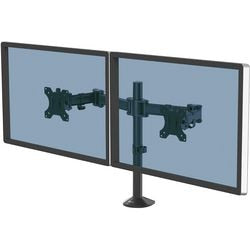 Dobbelt monitorarm fellowes reflex 27 sort