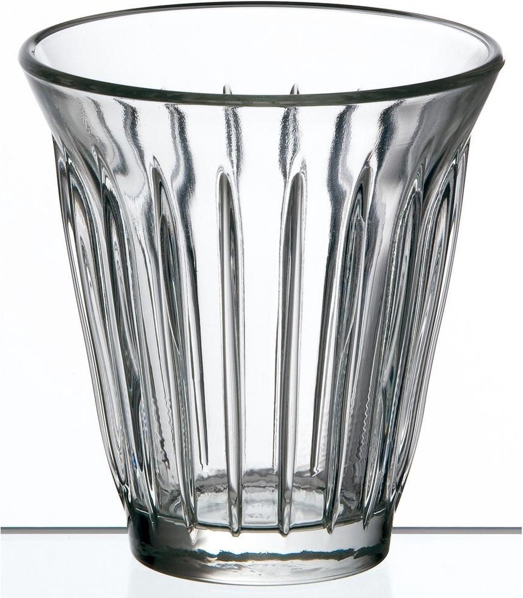La rochere la rochère zink - kaffe- og teglas - 19 cl - sæt med 6 stk.