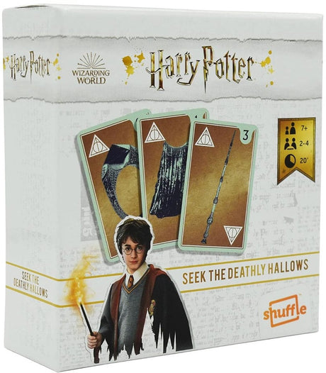 Wizarding world of harry potter harry potter - seek the deathly hallows - kaartspel